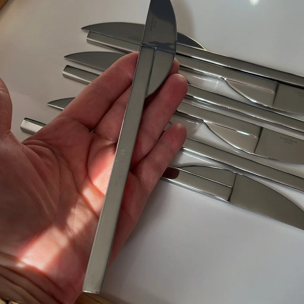 Vintage Boda Nova Stockholm pattern set of 7 Knives